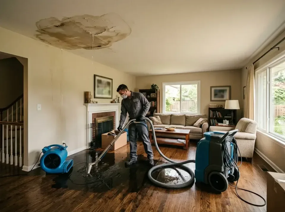attic-pipe-burst-ceiling-drip-008 — frequently asked questions, Water Damage Restoration & Carpet Care in Forney, TX